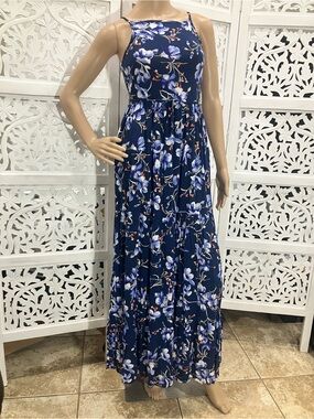 EUC Band of Gypsies Floral Maxi Dress, size XS